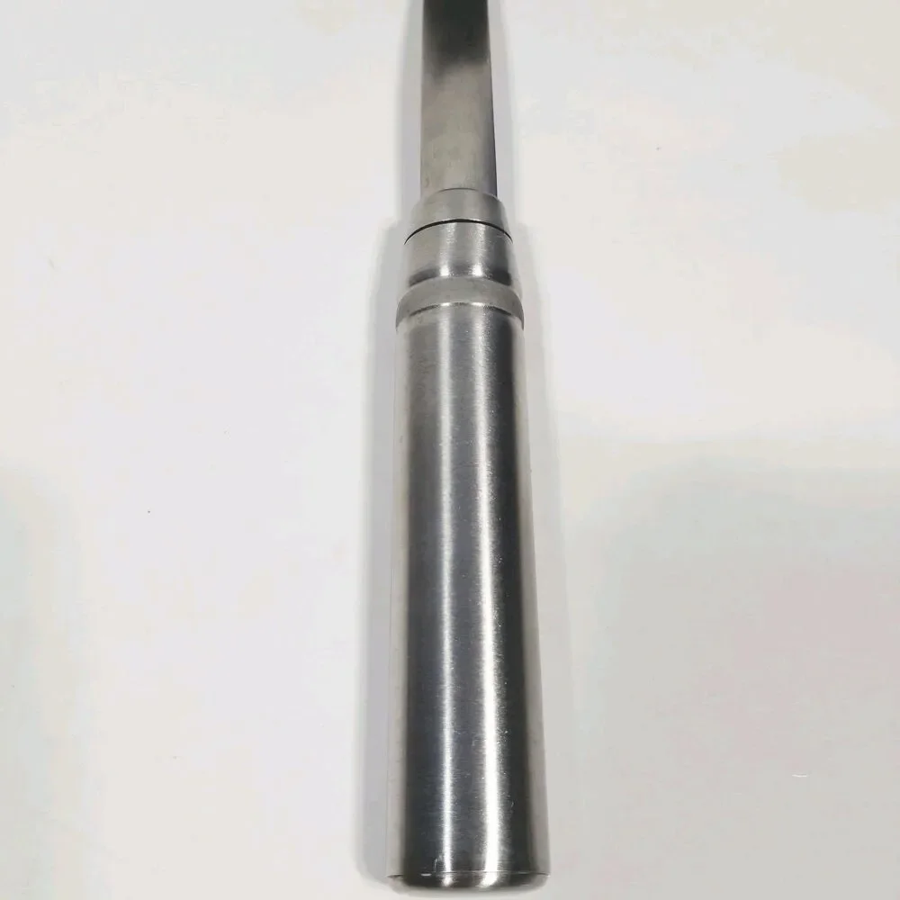 Pampered Chef Nylon Straining Ladle with Stainless Handle Kitchen Utensil